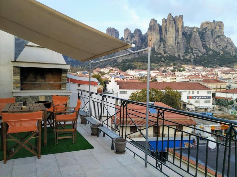 Best View Of Meteora In "Stavros Home" كالامباكا المظهر الخارجي الصورة